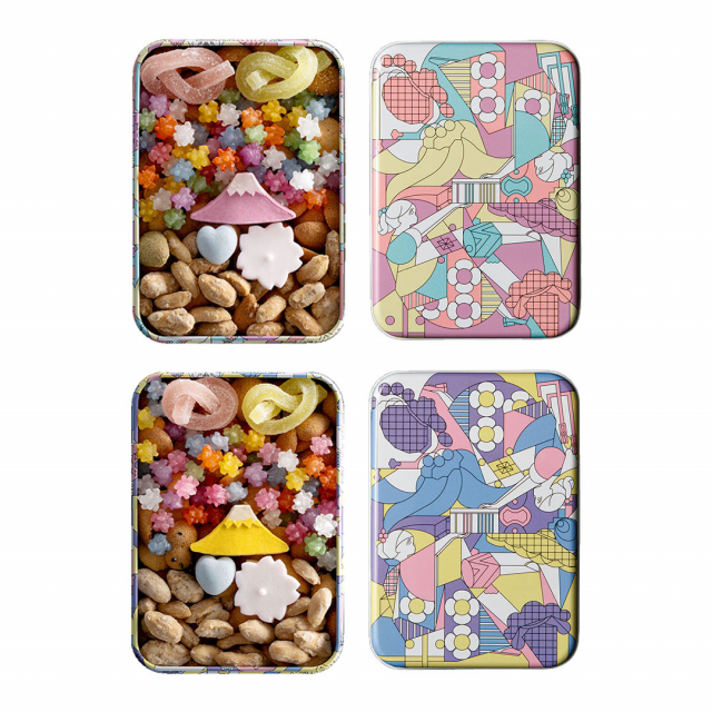 銀座菊廼舎(きくのや) 登録商標 冨貴寄(ふきよせ) 135周年限定缶 春の