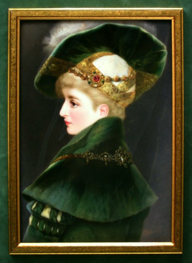 オークション “ザ・コノサーズ” ／ Lot2905 ベルリン窯 KPM陶板画