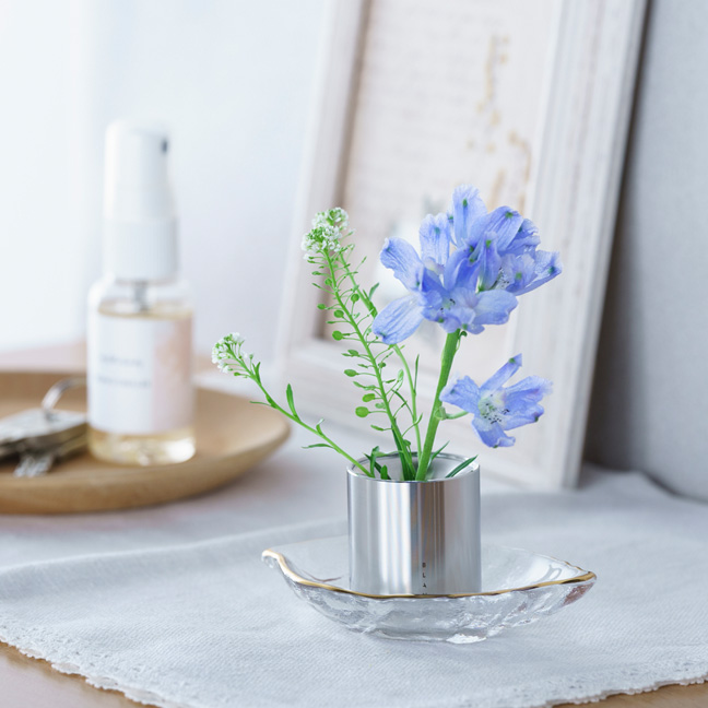 BLANK】HANAKUBARI （一輪挿し）／シルバー｜COOCAN++