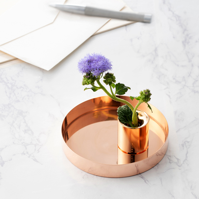 BLANK】TRAY120／銅のトレー｜COOCAN++