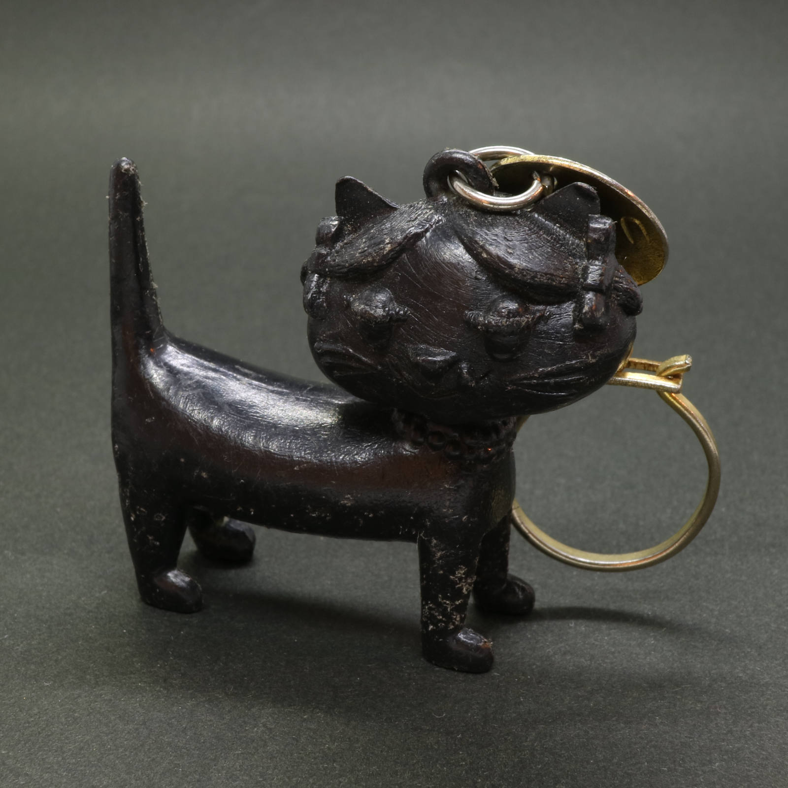 フレンチキーホルダー「Unimel ユニメル」猫 