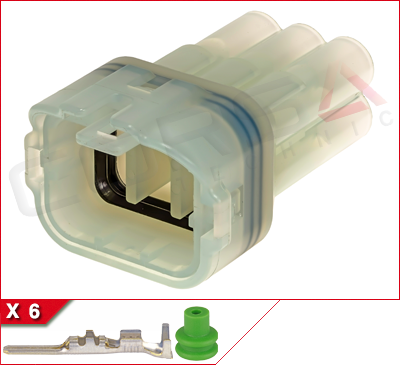 6189-6171 - Sumitomo | MT-6P-2 - Corsa Technic | 6-Way Kit