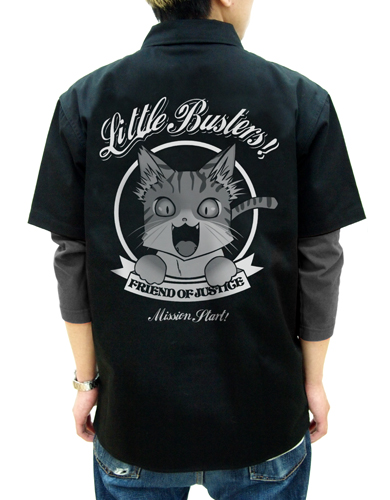 リトルバスターズ 能美クドリャフカ 刺繍ワークシャツ (Mサイズ