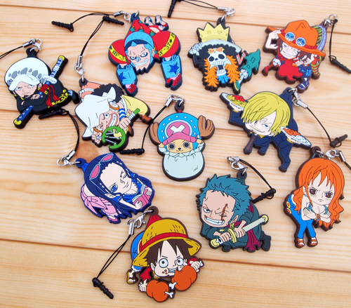 トラファルガー・ローつままれストラップ [ワンピース] | キャラクター