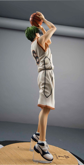 1/8 彩色済み完成品 黒子のバスケフィギュアシリーズ 黒子のバスケ 緑