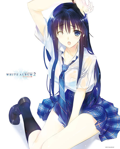 WHITE ALBUM2 リフレクションアート 冬馬かずさ 複製原画 WHITE ALBUM2