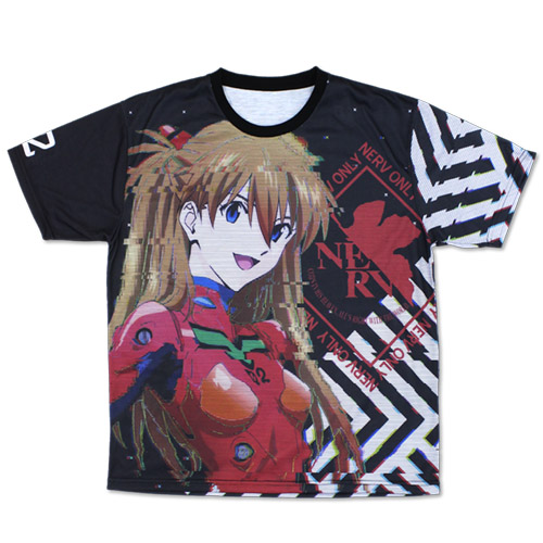 式波・アスカ・ラングレー 両面フルグラフィックTシャツ [EVANGELION