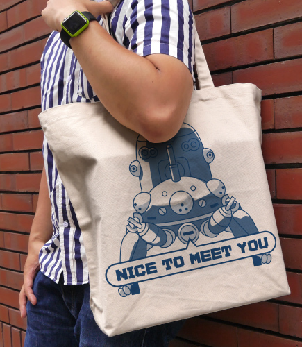 タチコマ ラージトート [攻殻機動隊 STAND ALONE COMPLEX