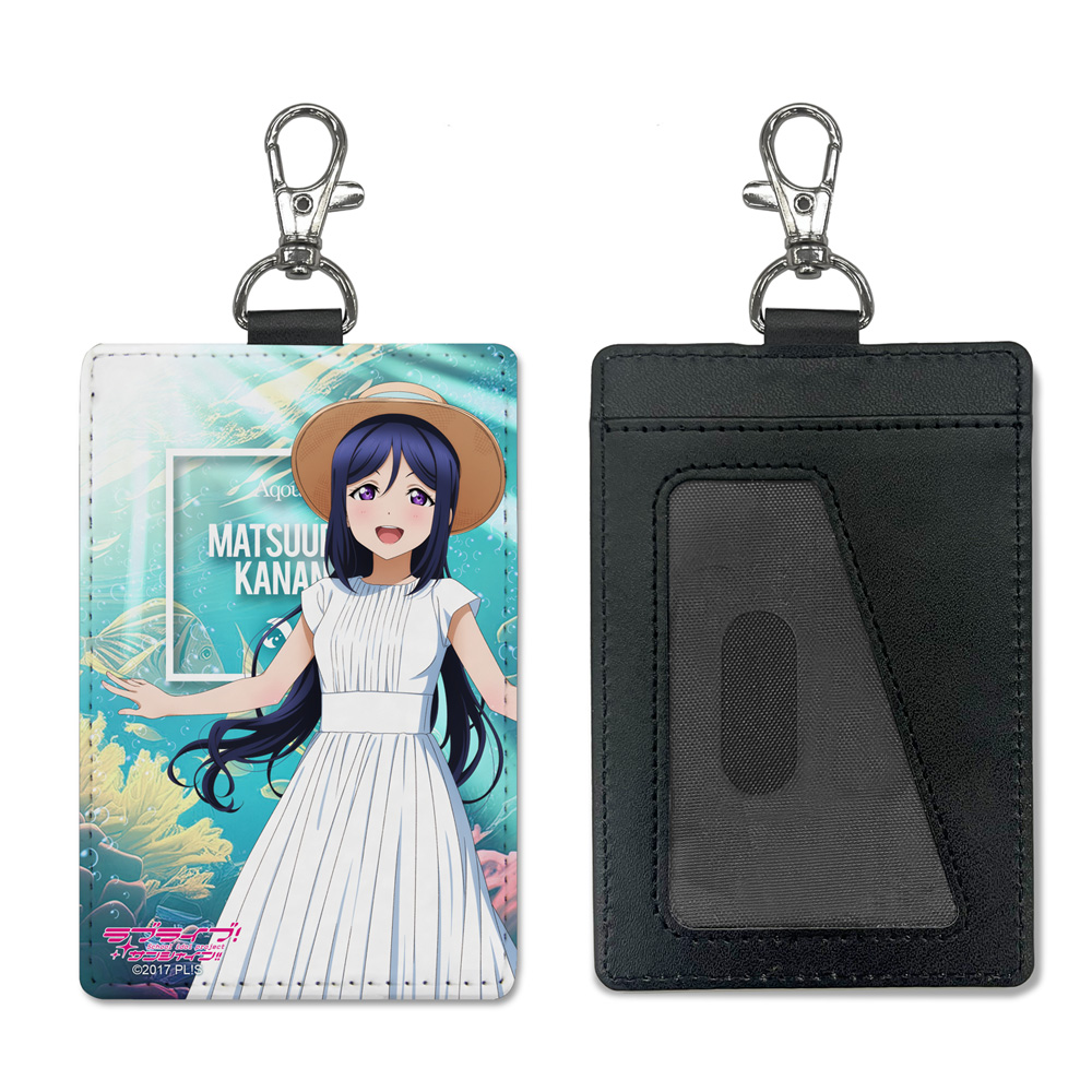 描き下ろし 黒澤ダイヤ パスケース（ナスカン付き）ソロコンサートver