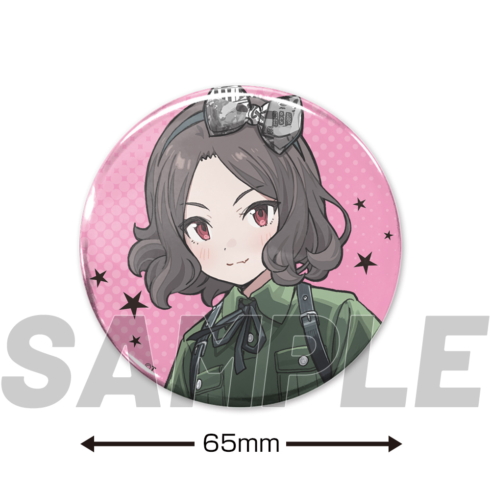 描き下ろし 海老塚智 65mm缶バッジ 運命の華Ver. [ガールズバンド