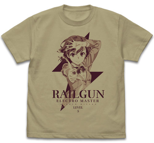 御坂美琴 Tシャツ Ver.2.0 [とある科学の超電磁砲T] | 公式