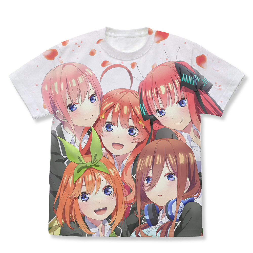 五等分の花嫁∬ フルグラフィックTシャツ [五等分の花嫁∬] | 公式