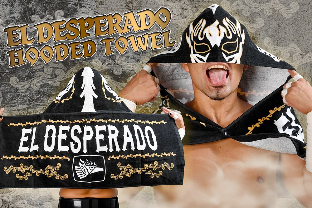 エル・デスペラード パーカータオル [新日本プロレスリング] | 公式