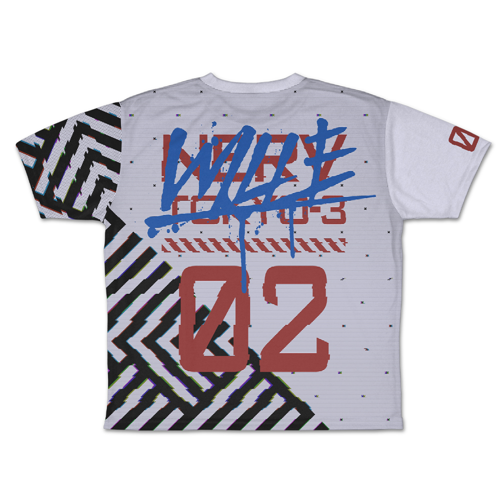 式波・アスカ・ラングレー 両面フルグラフィックTシャツ WILLE Ver