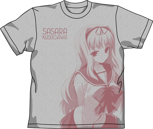 久寿川ささらTシャツ [ToHeart2] | 二次元キャラクター公式グッズ製作
