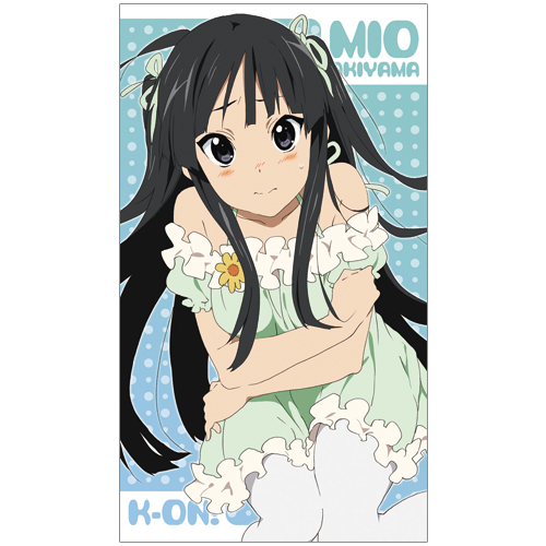 秋山澪ビッグタオル [けいおん！] | 二次元キャラクター公式グッズ製作