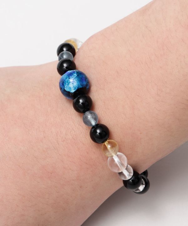 蛍(ほたる)ブルーフローライト ブレスレット(BLUE FLUORITE): 『岩座