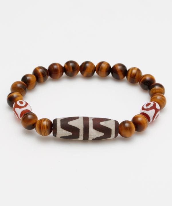 天珠】スリースト－ンブレスレット(TIGER EYE): 『チャイハネ』公式通販
