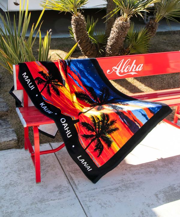 ハワイアンビーチタオル(DUSK): 『Kahiko(カヒコ)』公式通販