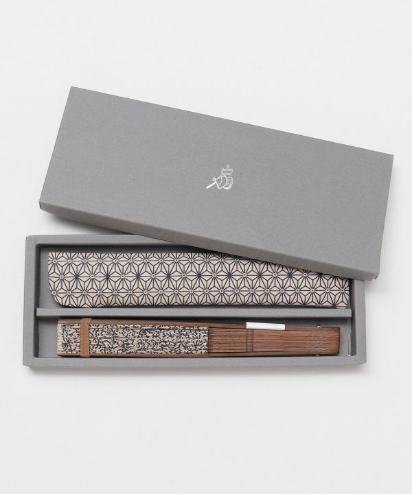 中村左州筆 若松福寿草扇面 紙本肉筆 掛軸 送料込み251030 中村左州筆