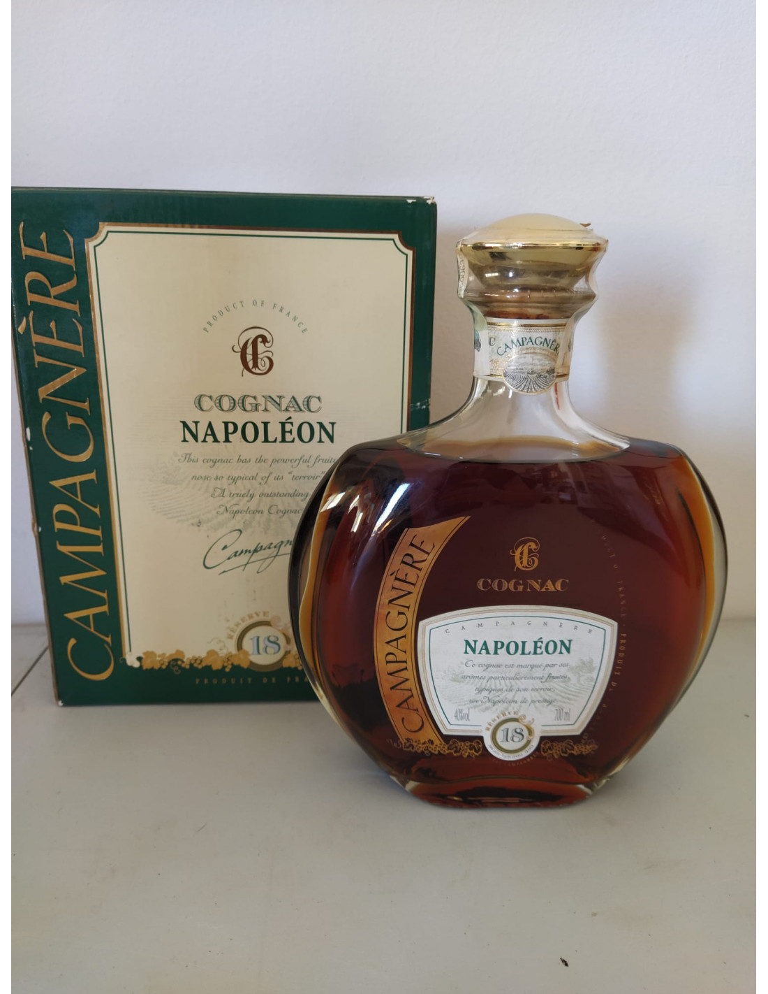 Cognac Campagnère Napoleon Réserve 18 | cabinet7