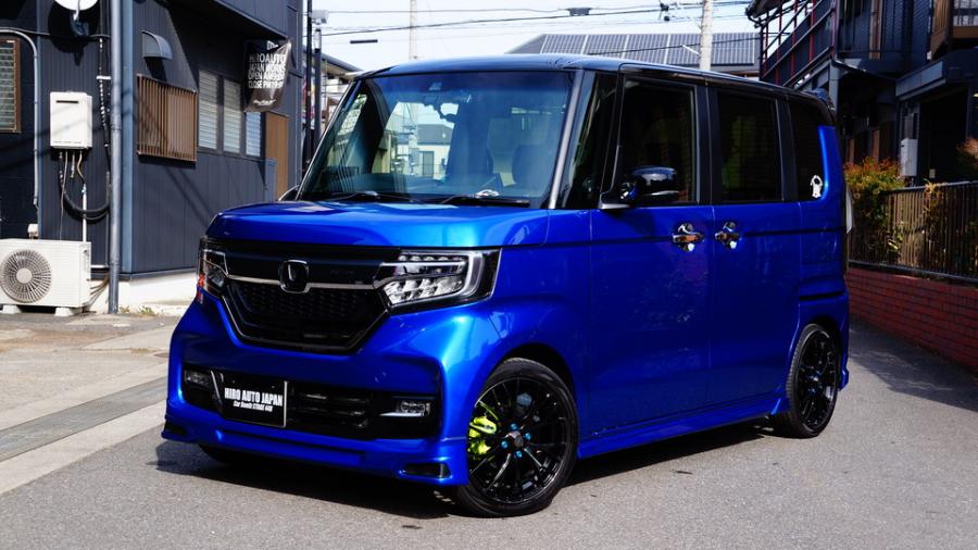 ホンダN-BOXカスタム キャリパー塗装COLOR:#1116 Acid green