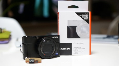 SONY RX100M3 コンパクトデジタルカメラ ストラップ&純正グリップ付き