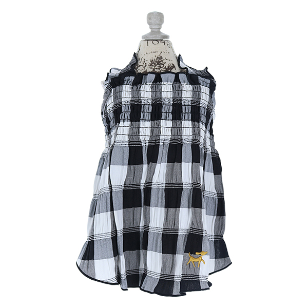 ROPE PICNIC（ロペピクニック）ギンガムチェックキャミワンピ | 犬服