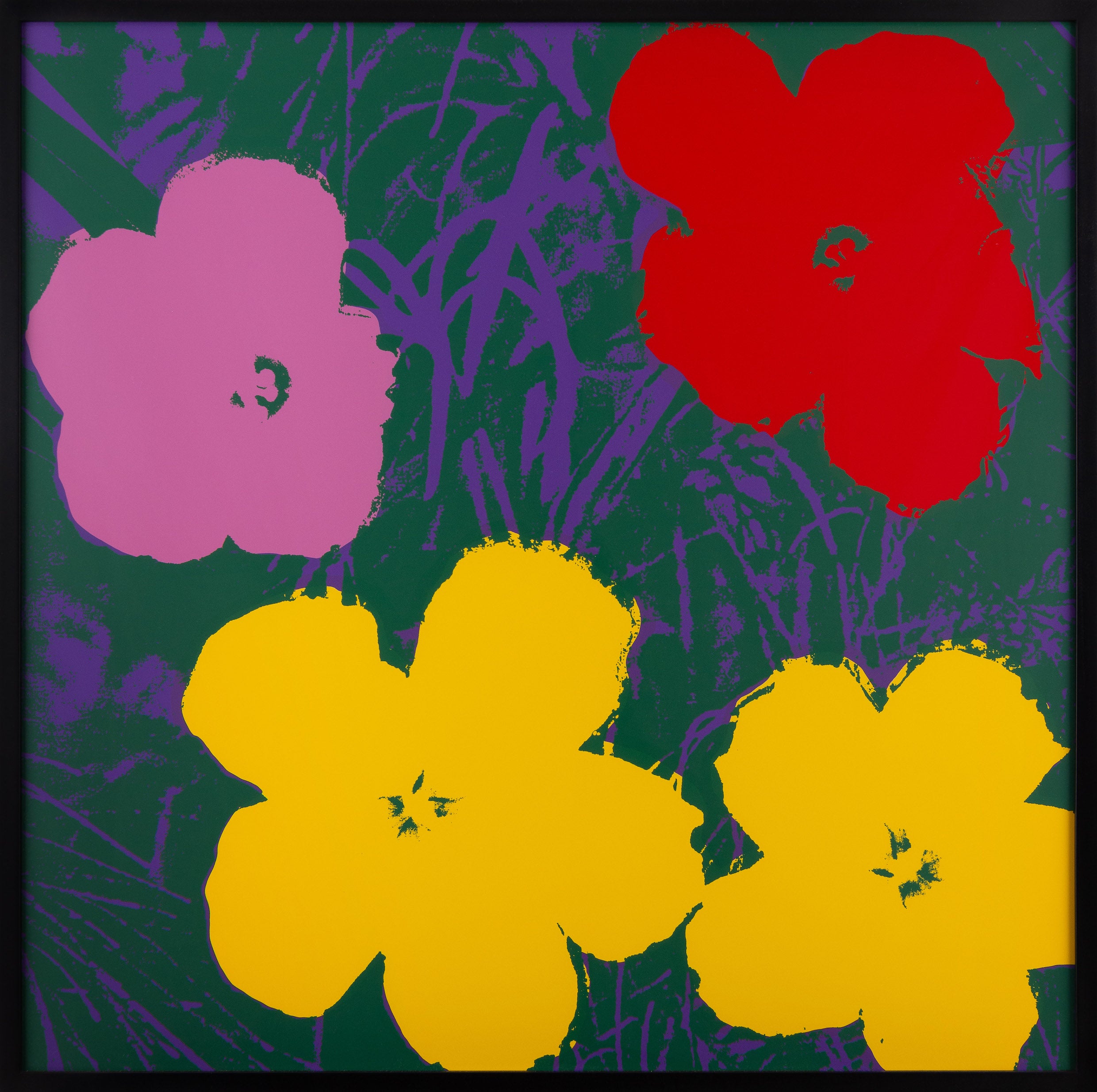 アンディーウォーホール、フラワー、大判、リトグラフ、限定版