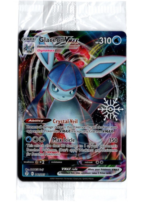 グレイシアVMAX 海外版 英語版 アドベントカレンダー プロモ Glaceon