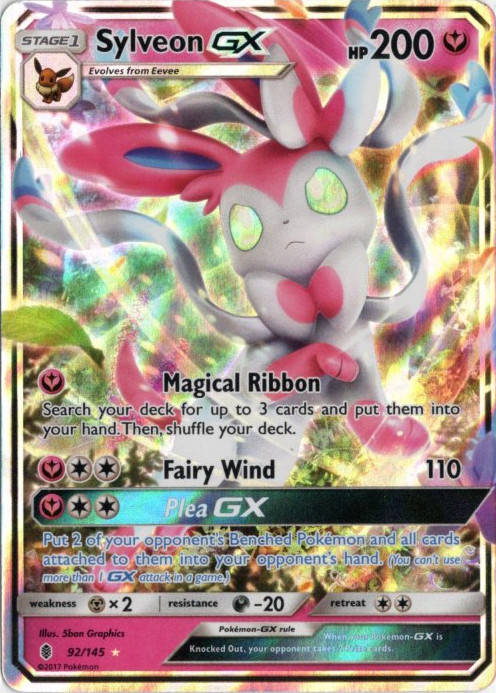 ニンフィアGX 海外版 英語版 Sylveon GX - 92/145 -【Card Chicken】