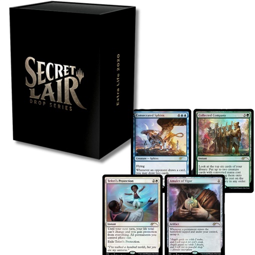 MTG secret lair Extra Life 2020 新品未開封 4個