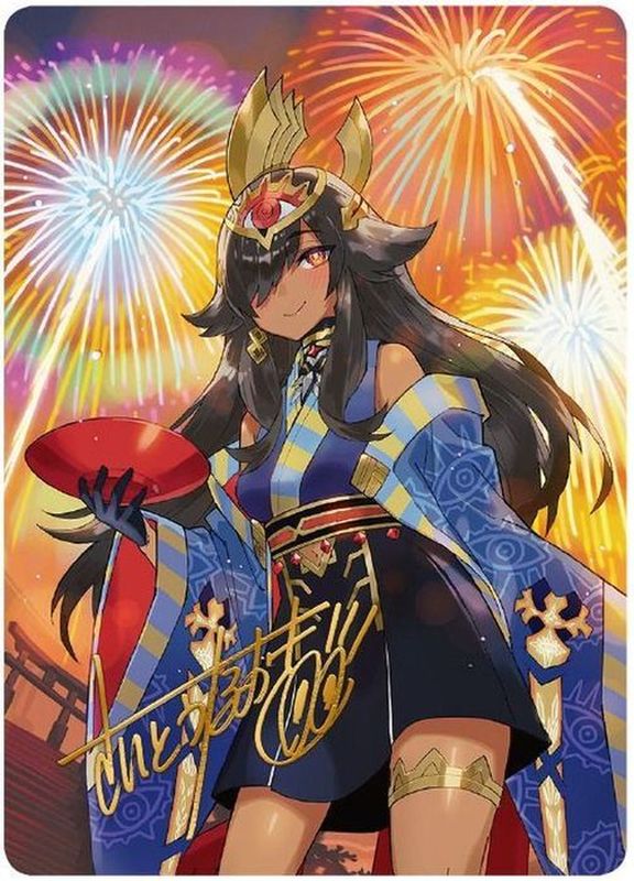 デュエルマスターズ 神アート 五人祭でドラゴン♡サマー ドラゴン娘