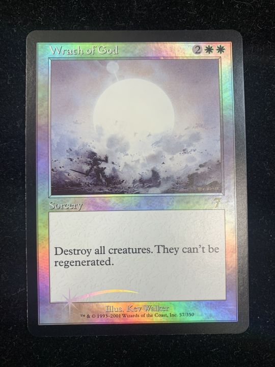 神の怒り(7ED・Foil) アウトレット 日本語版 エクセレント+(中古美品