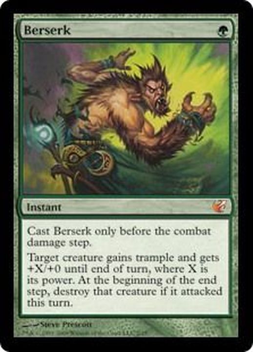 MTG 狂暴化 アンリミテッド 英語版 MTG 狂暴化 Berserk アンリミテッド