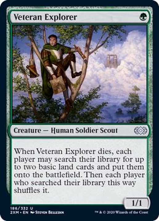 FOIL)老練の探険者/Veteran Explorer《英語》【2XM】