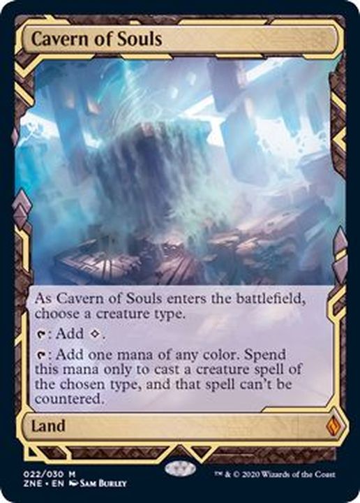 MTG 死者の道 魂の洞窟 英語版 FOIL EX](FOIL)魂の洞窟/Cavern of