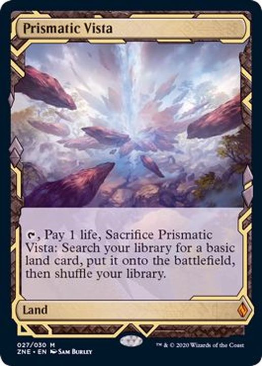 虹色の眺望 スペシャルゲスト 英語FOIL MTG 虹色の眺望 旧枠 foil