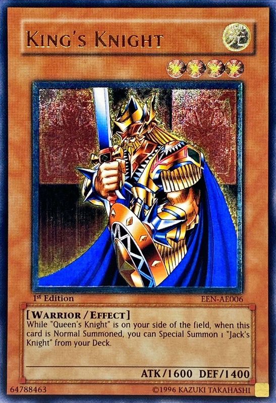 PSA10鑑定済】「旧アジア」 キングスナイト【レリーフ】{EEN-AE006