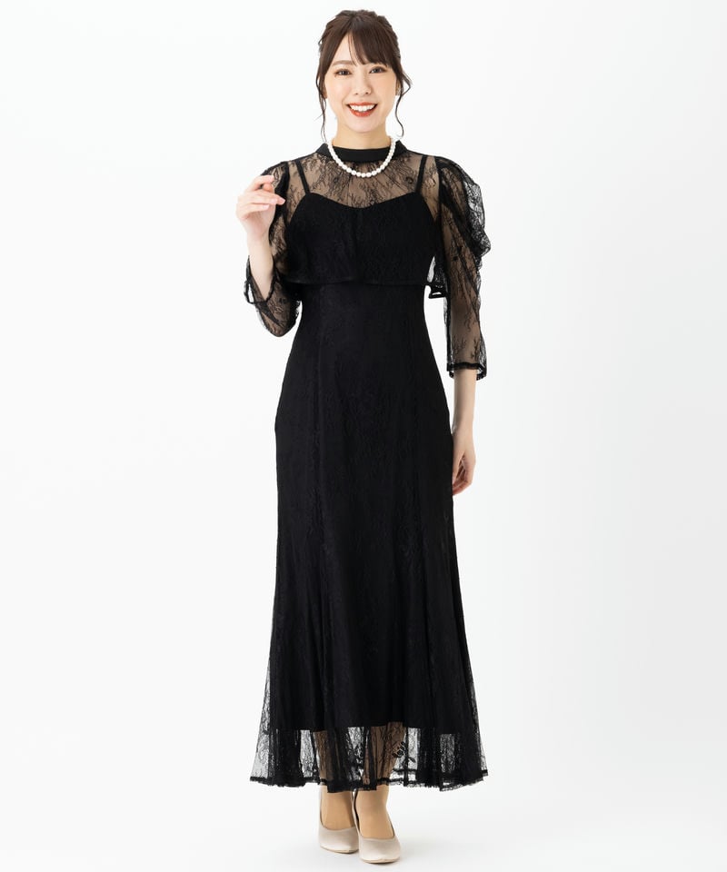 Dorry Doll レールレイヤードドレス ブラック Dorry Doll ドリードール