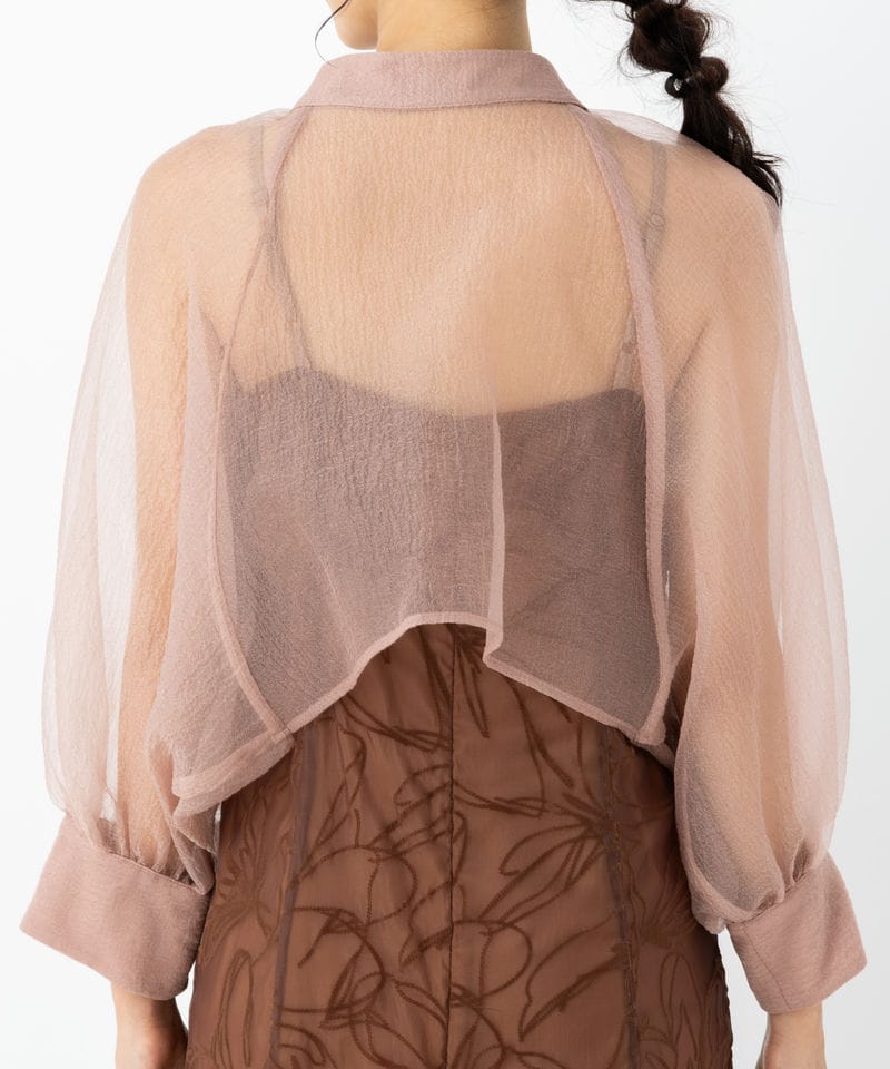 Dorry Doll ドリードール ボウタイボレロセットドレス ブラウン/M