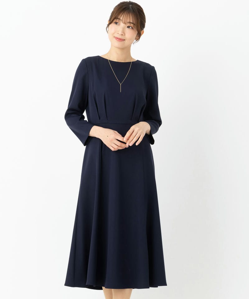 Aimer AIMER ワンピース ワンピース ドレス レース袖×ウエストタック