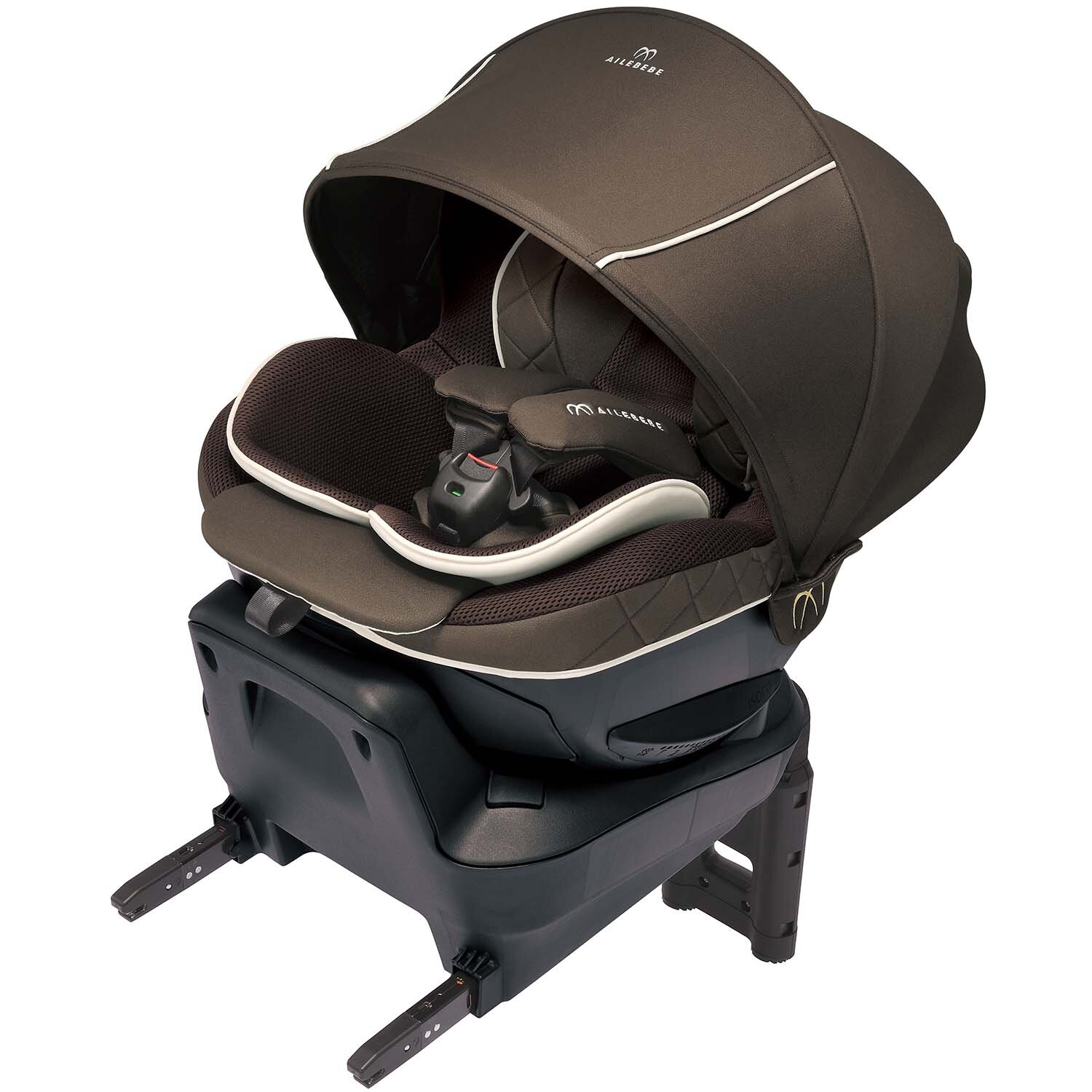チャイルドシート エールベベ・クルット6i グランス（グランブラウン
