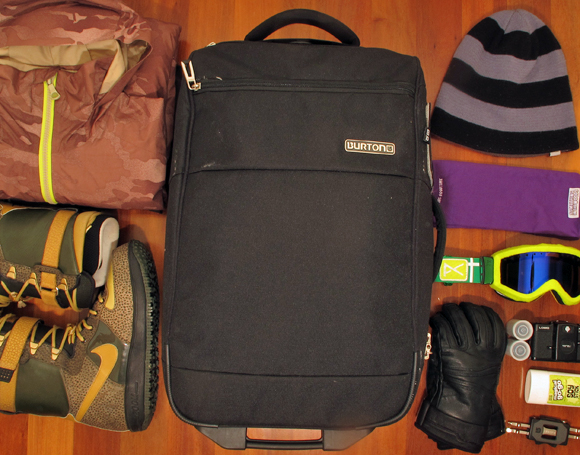 Road Test: Burton Wheelie Flight Deck - Carryology