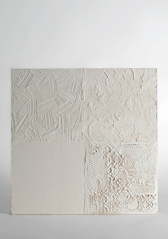KOSE - パネル TEXTURE STUCCO 100/100 ホワイト | カッシーナ