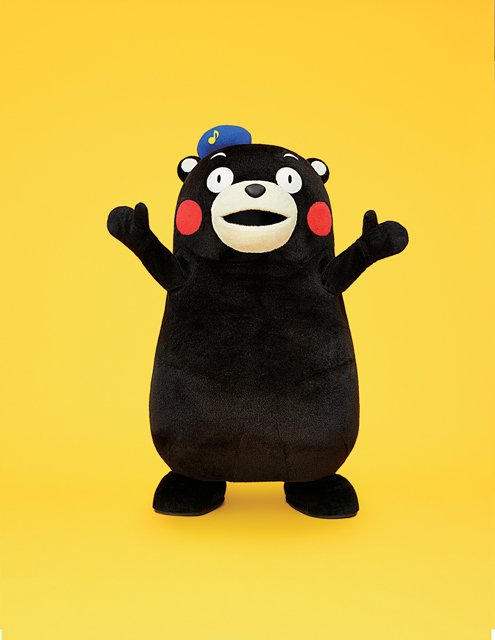 初のくまモン・アルバム『くまモンとあそぼ！』のカヴァー・アートが