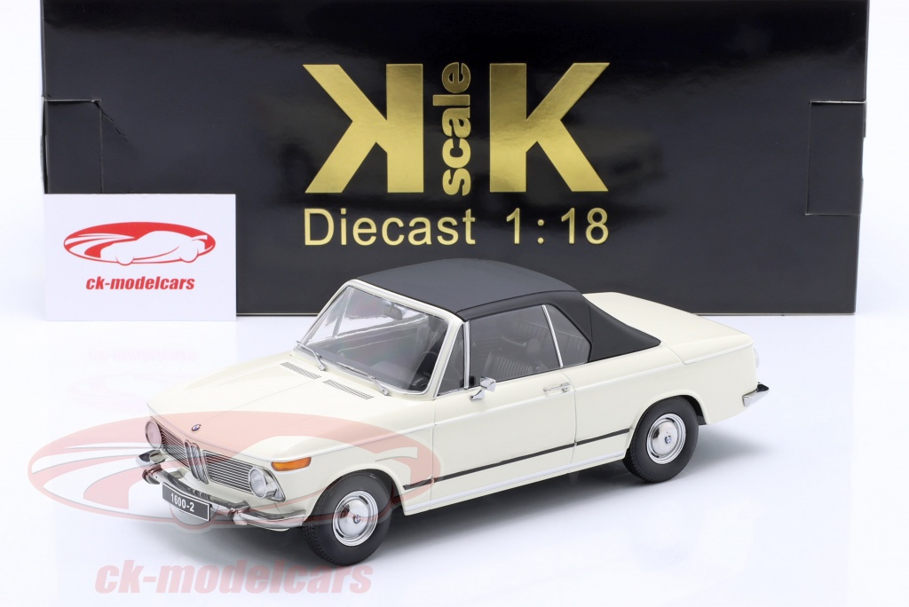 BMW 1968年式 1600-2 カブリオレ 1/18
