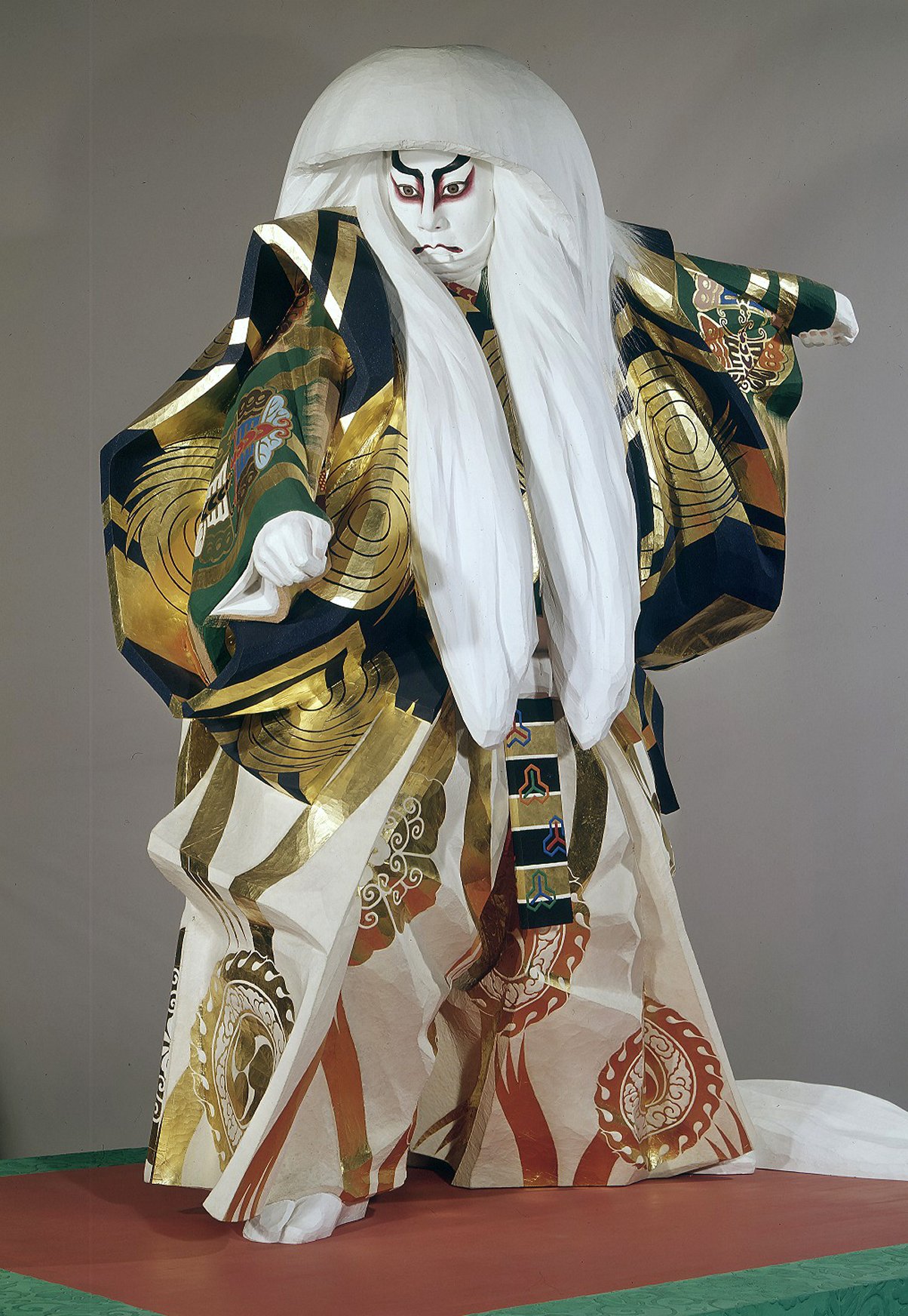 平櫛田中（ 作）木彫寿老人置物 高16cm 共箱寿老人 木彫り 彫刻 置物