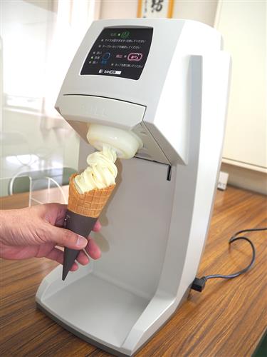 One Shot スジャータ 業務用 シルクアイス ソフトクリーム 手動