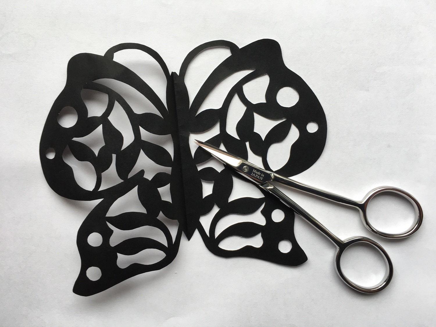 切り絵「レース柄」6 切り絵「レース柄」6